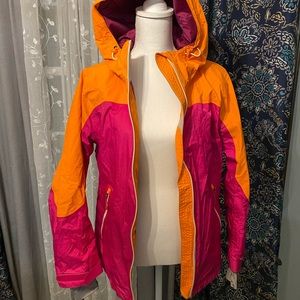 Lands End Womens Ski Snowboarding Jacket Size 10-12 M/P